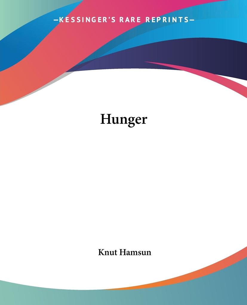 Produktbild: Hunger | Knut Hamsun