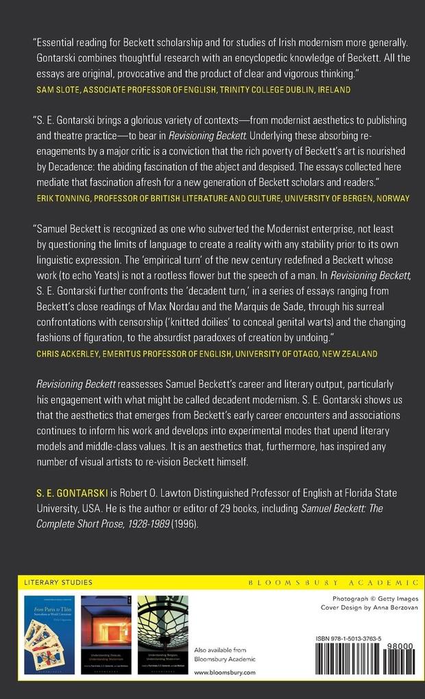 Weitere Ansicht: Revisioning Beckett | S. E. Gontarski