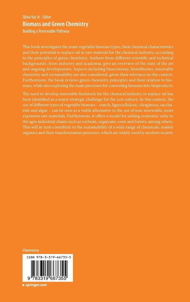 Weitere Ansicht: Biomass and Green Chemistry