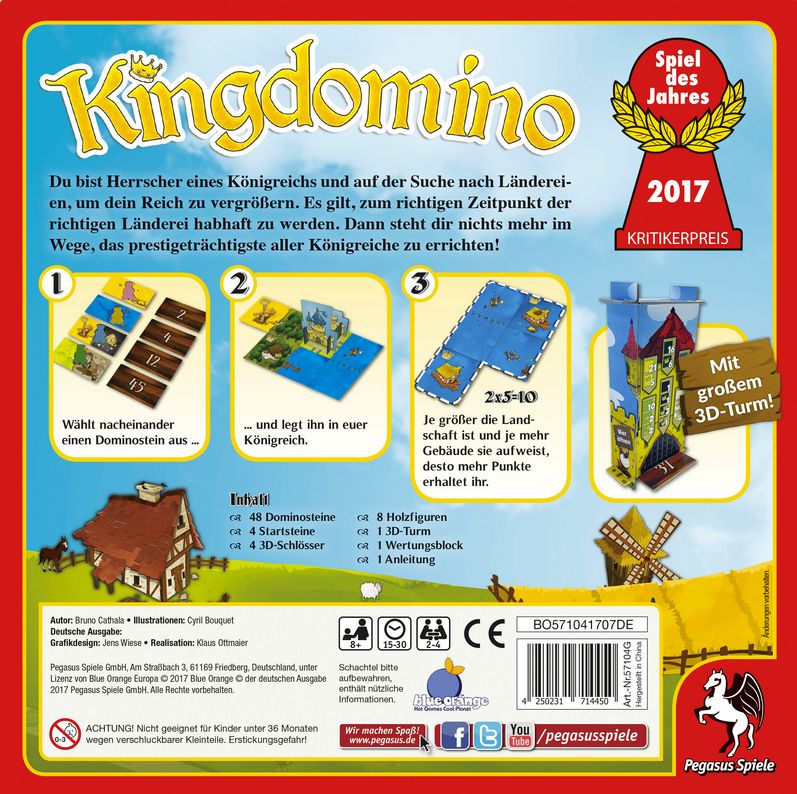 Weitere Ansicht: Kingdomino (Neuauflage) | Bruno Cathala