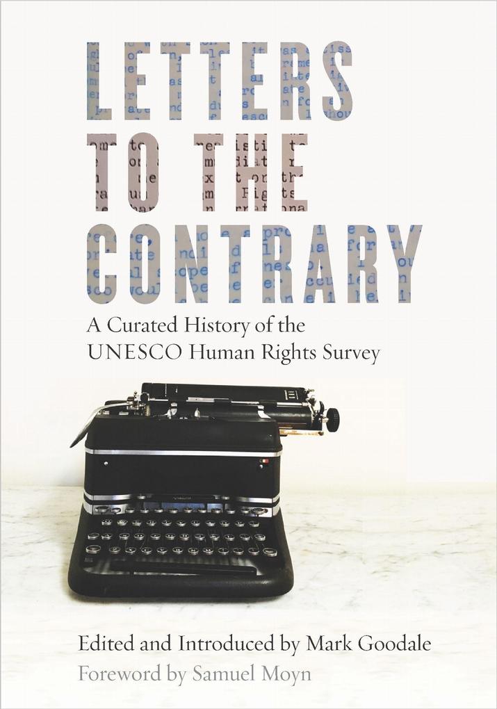 Produktbild: Letters to the Contrary | Mark Goodale