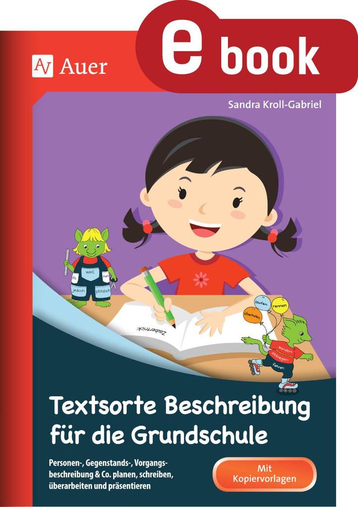 Produktbild: Textsorte Beschreibung für die Grundschule | Sandra Kroll-Gabriel