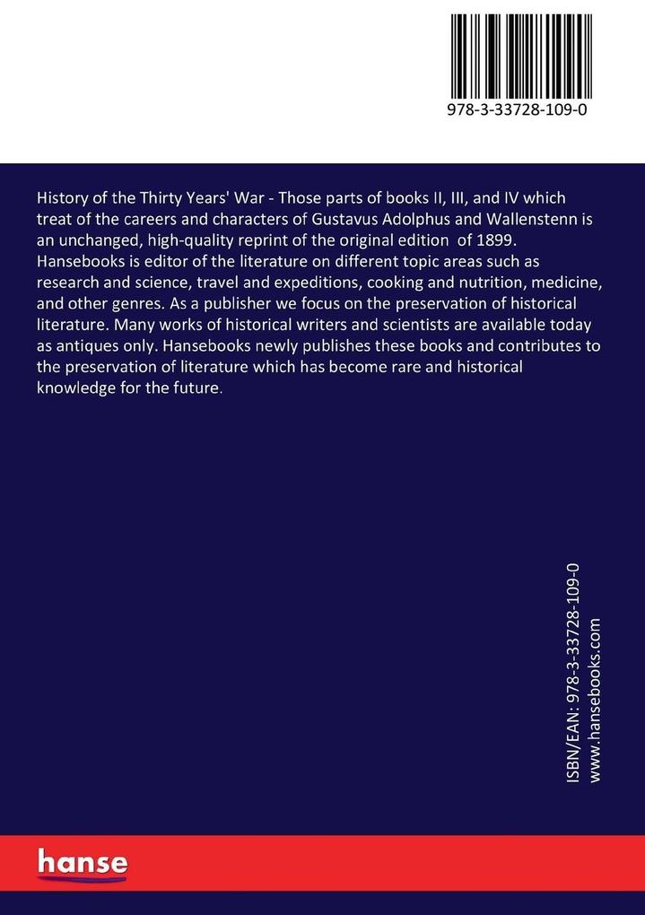 Weitere Ansicht: History of the Thirty Years' War | Friedrich Schiller, Arthur Hubbell Palmer