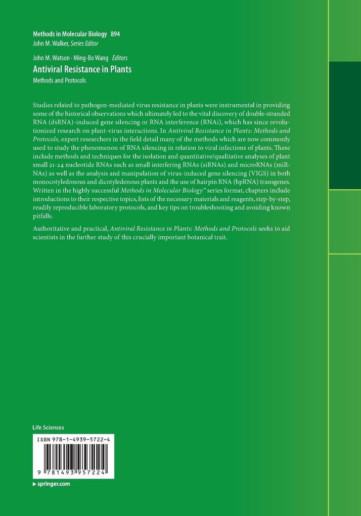 Weitere Ansicht: Antiviral Resistance in Plants