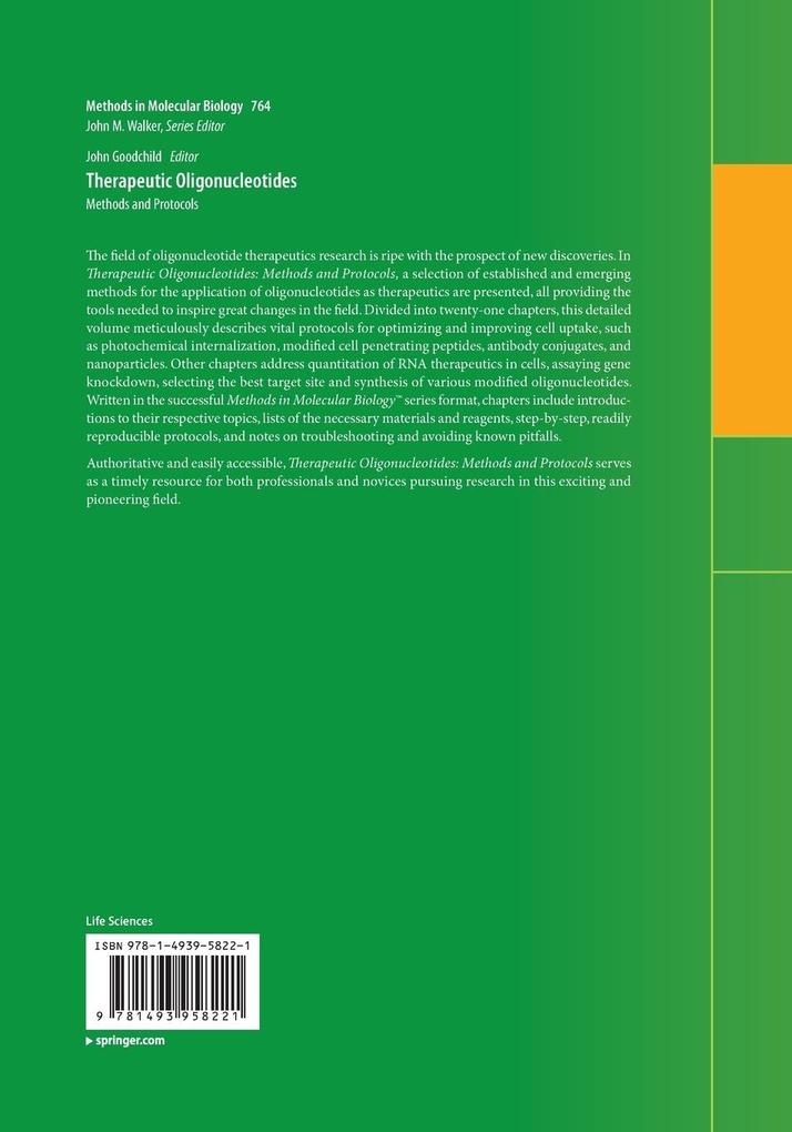 Weitere Ansicht: Therapeutic Oligonucleotides