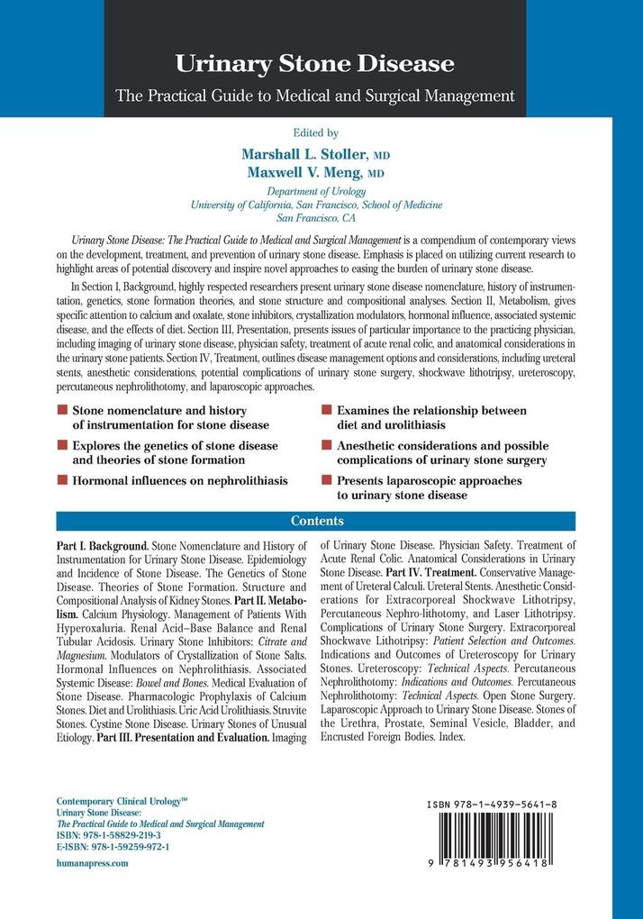 Weitere Ansicht: Urinary Stone Disease