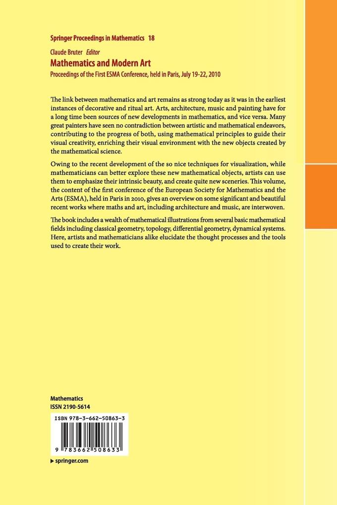 Weitere Ansicht: Mathematics and Modern Art