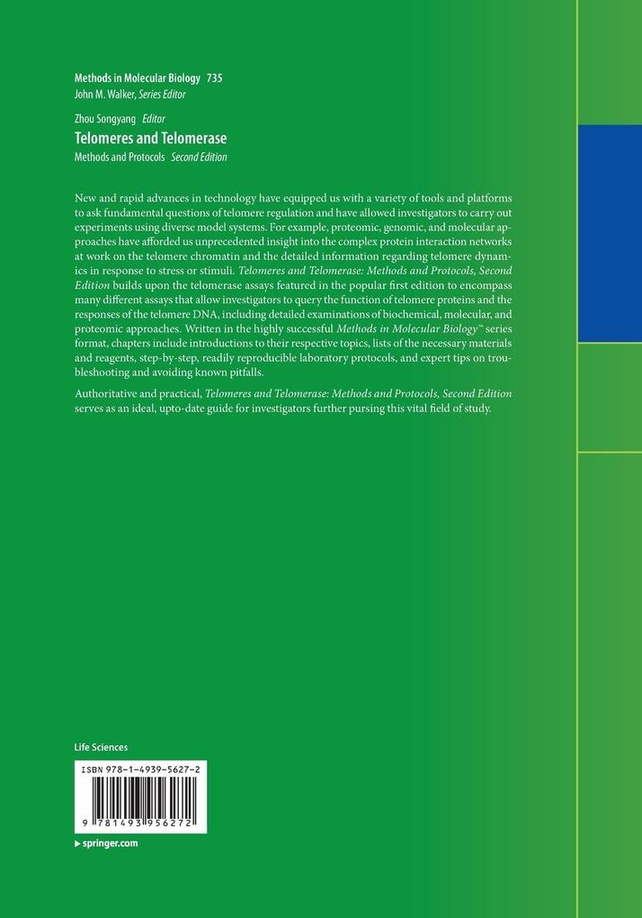 Weitere Ansicht: Telomeres and Telomerase