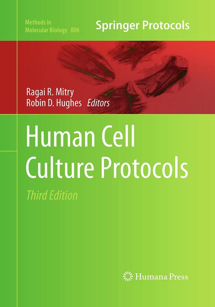 Produktbild: Human Cell Culture Protocols