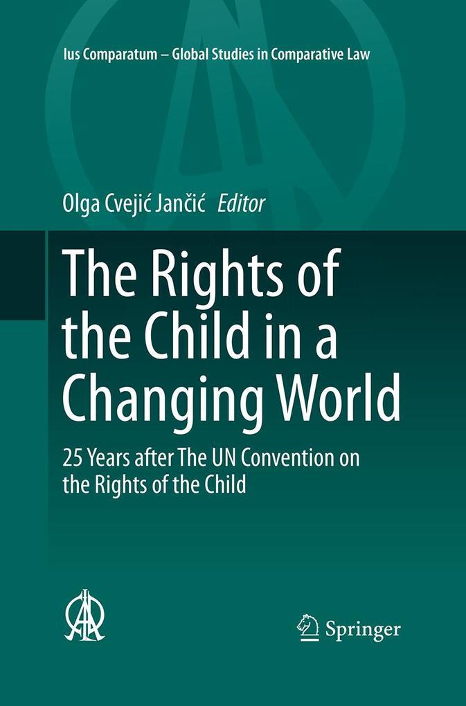 Produktbild: The Rights of the Child in a Changing World