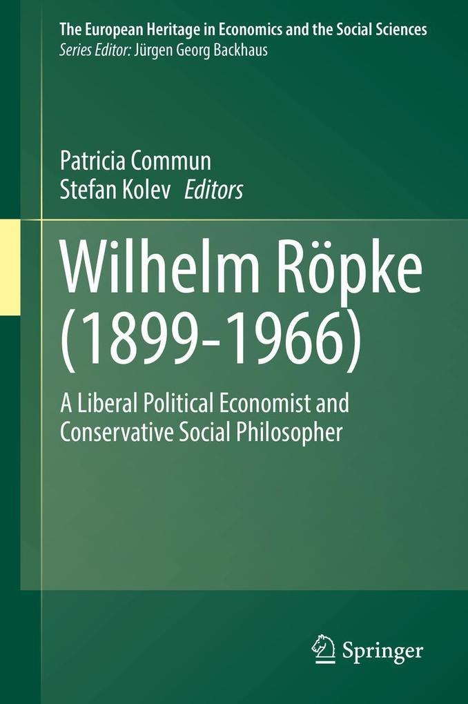 Produktbild: Wilhelm Röpke (1899-1966)