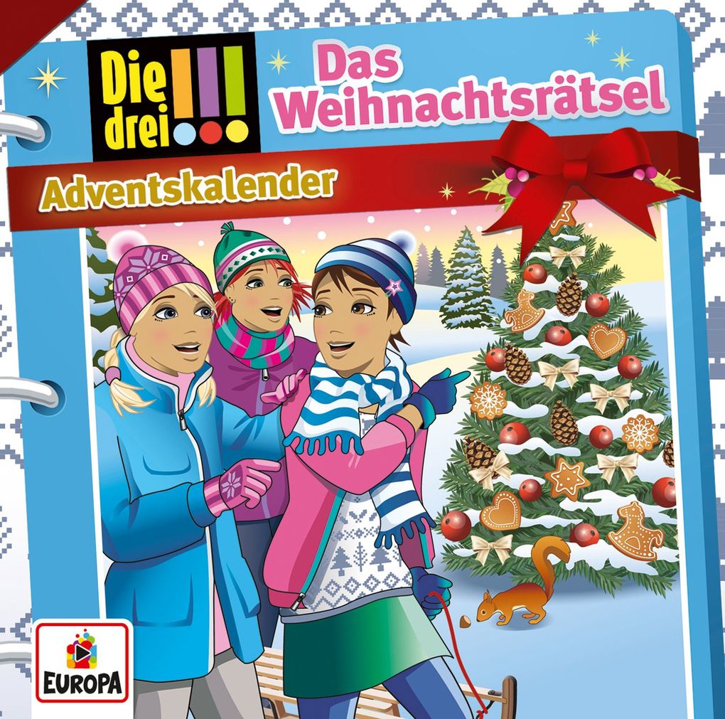 Produktbild: Adventskalender-Das Weihnachtsrätsel | Die drei !!!