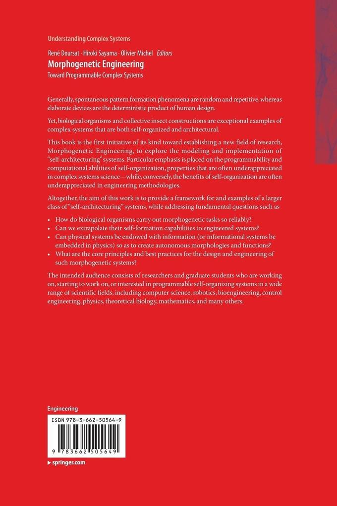 Weitere Ansicht: Morphogenetic Engineering