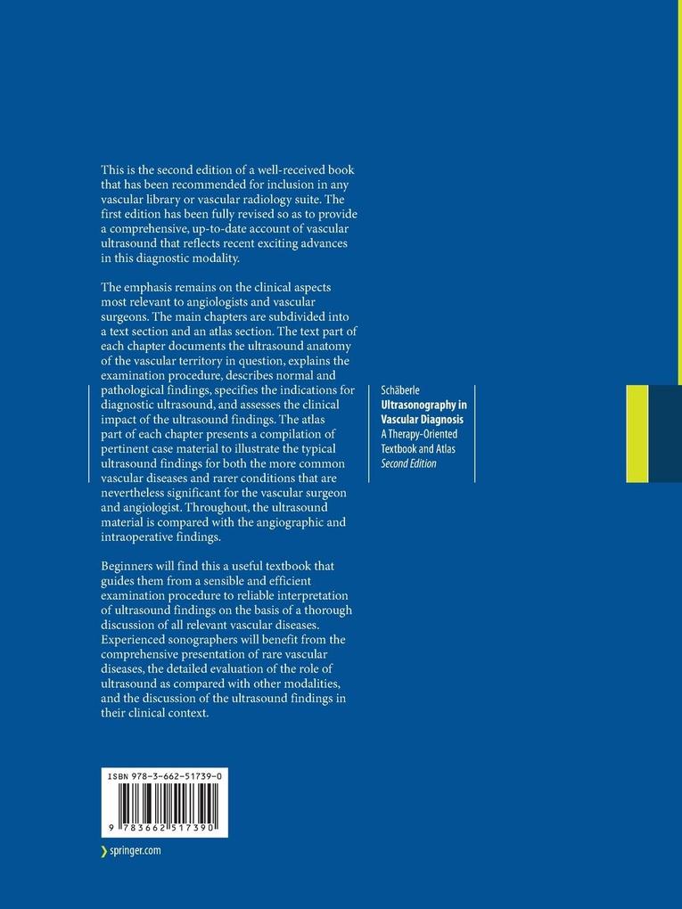 Weitere Ansicht: Ultrasonography in Vascular Diagnosis | Wilhelm Schäberle