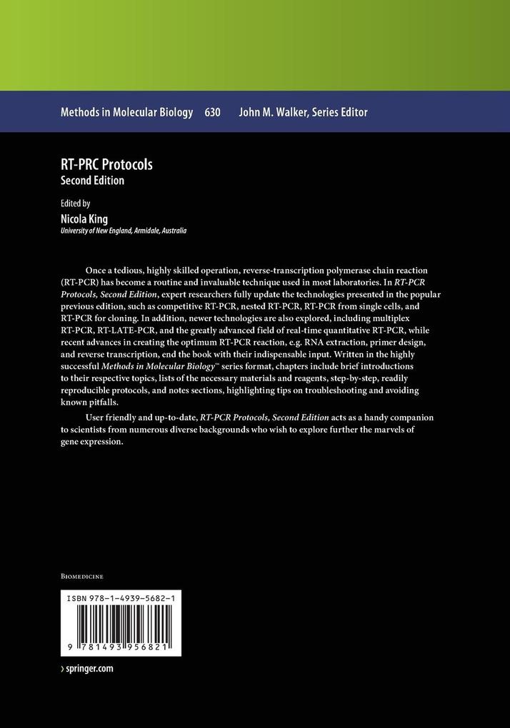 Weitere Ansicht: RT-PCR Protocols
