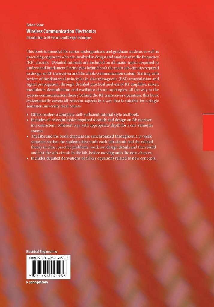 Weitere Ansicht: Wireless Communication Electronics | Robert Sobot
