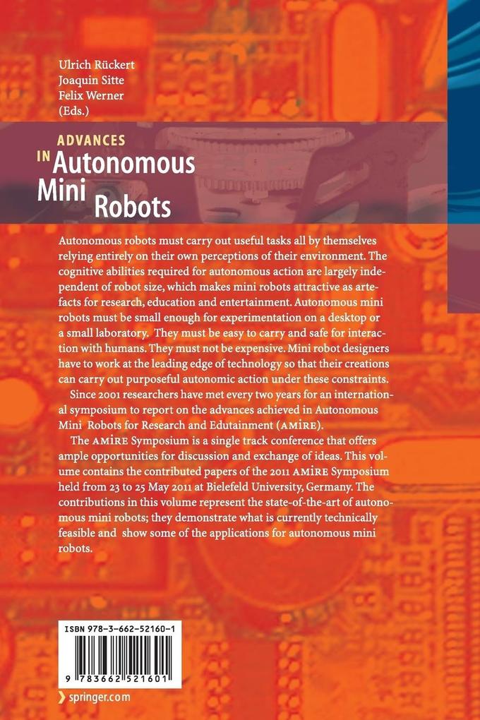 Weitere Ansicht: Advances in Autonomous Mini Robots