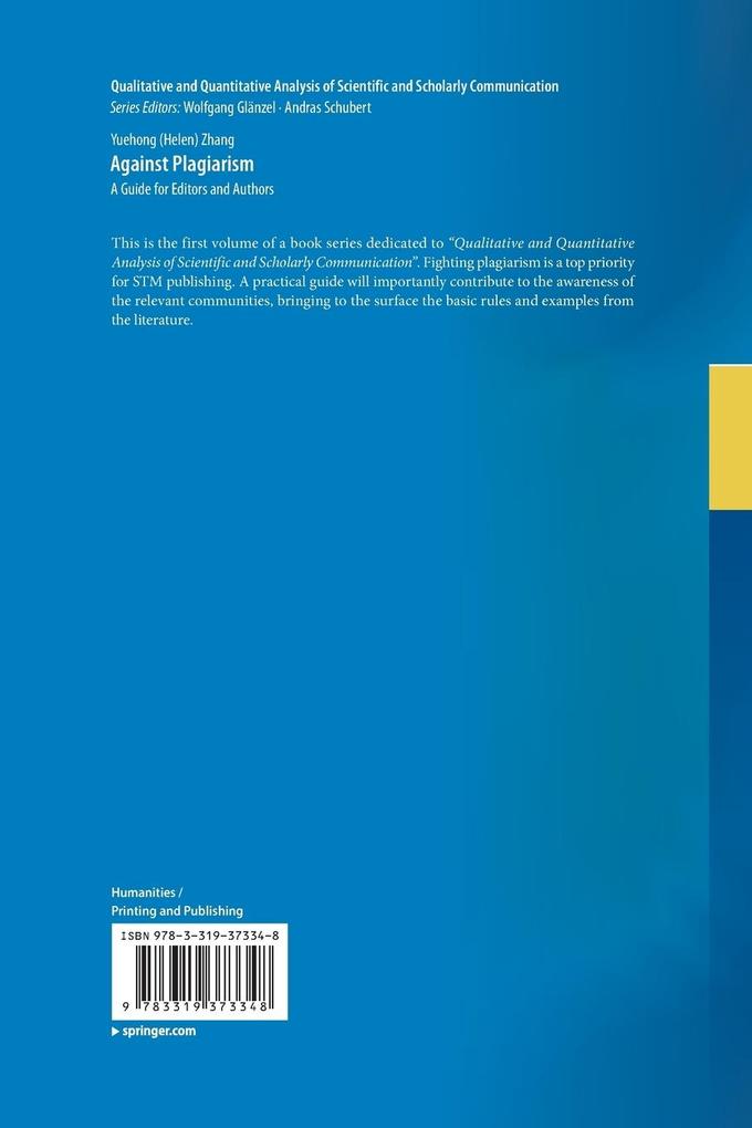 Weitere Ansicht: Against Plagiarism | Yuehong (Helen) Zhang