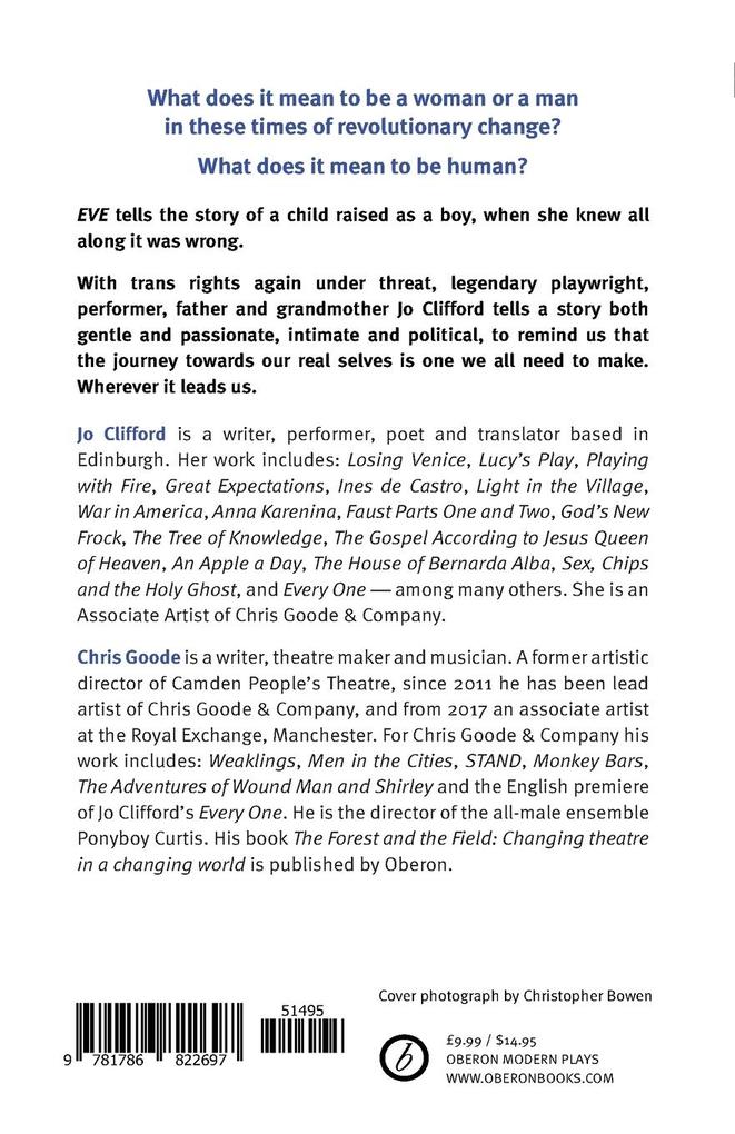 Weitere Ansicht: Eve | Jo Clifford, Chris Goode
