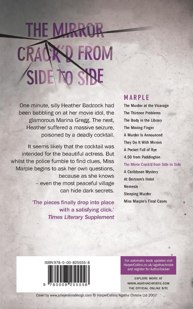 Weitere Ansicht: The Mirror Crack'd From Side to Side | Agatha Christie