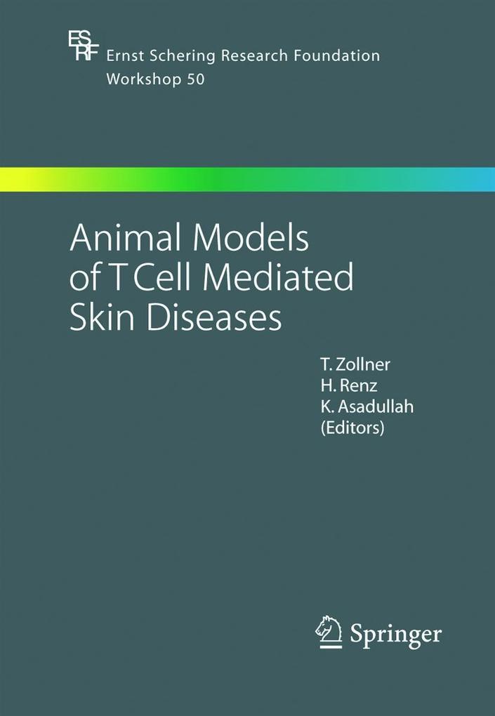 Produktbild: Animal Models of T Cell-Mediated Skin Diseases