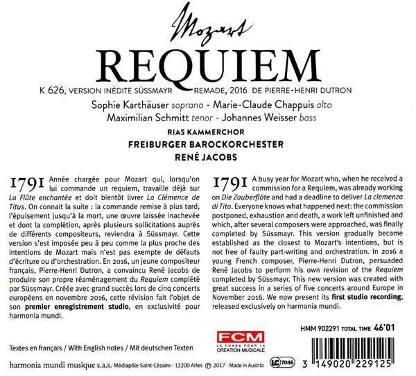 Weitere Ansicht: Requiem | Ren' Jacobs