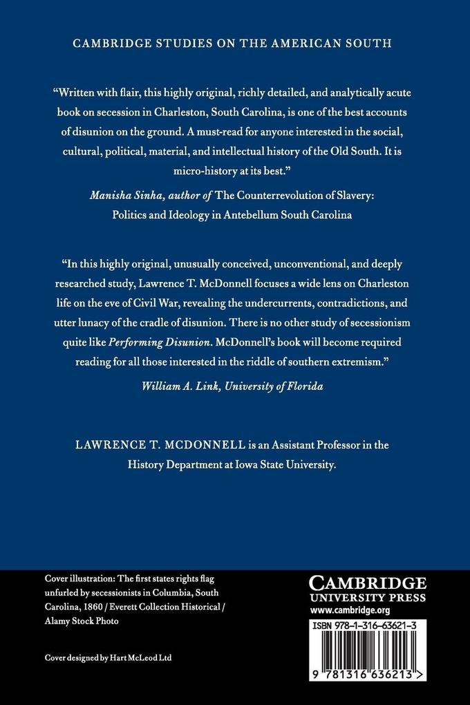 Weitere Ansicht: Performing Disunion | Lawrence T. McDonnell