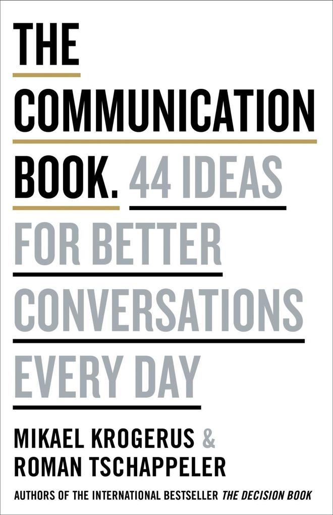 Produktbild: The Communication Book | Mikael Krogerus, Roman Tschäppeler