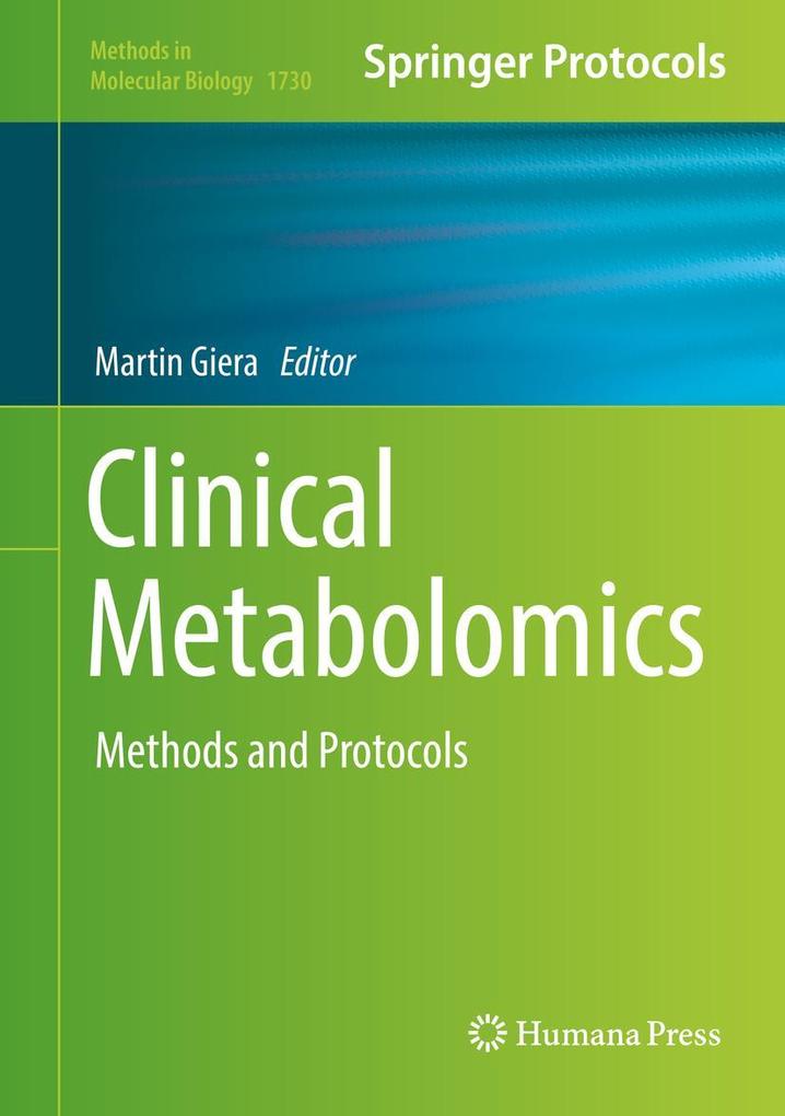 Produktbild: Clinical Metabolomics
