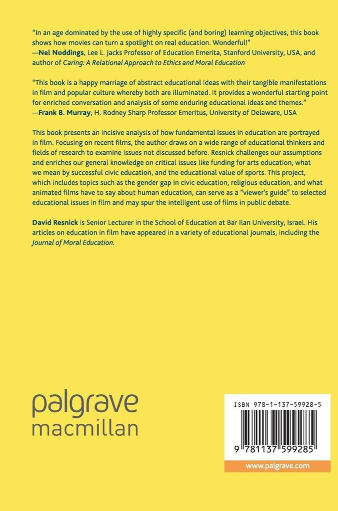 Weitere Ansicht: Representing Education in Film | David Resnick