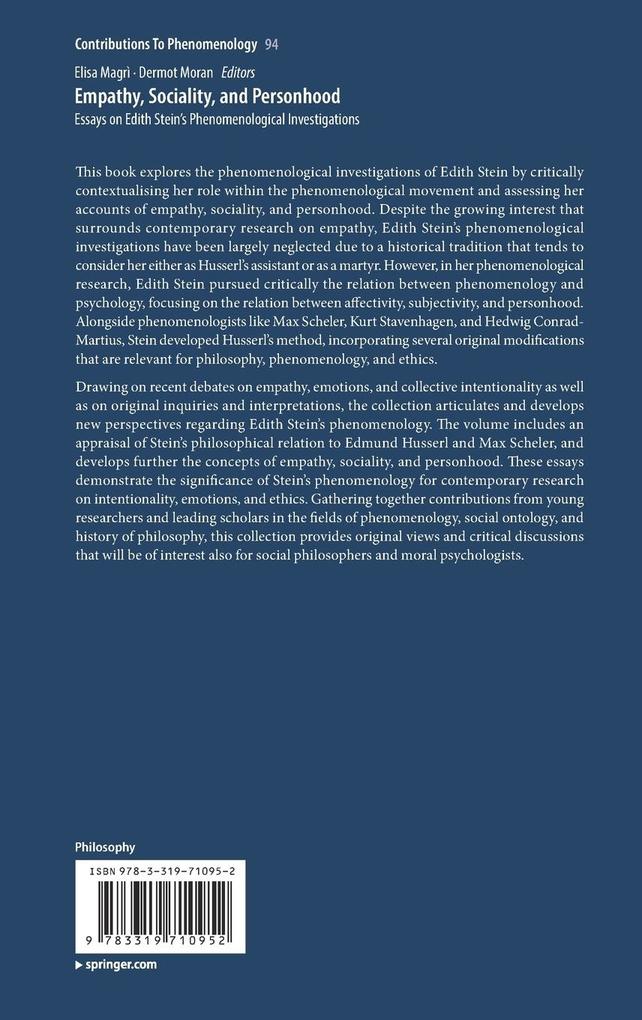 Weitere Ansicht: Empathy, Sociality, and Personhood