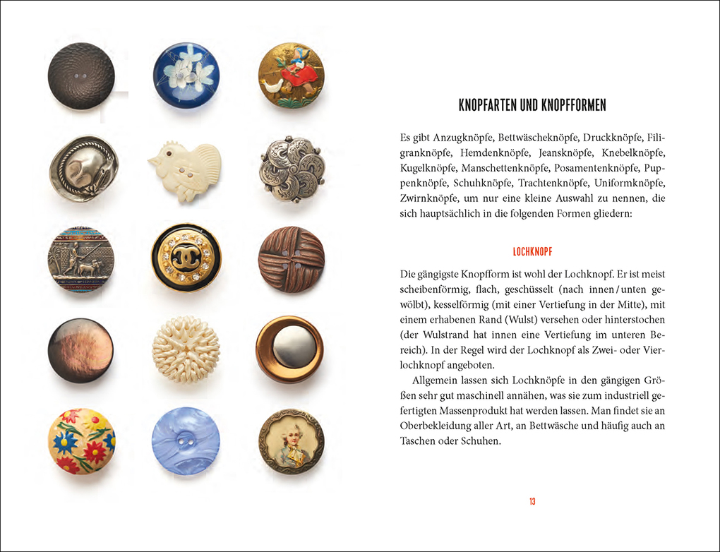 Weitere Ansicht: Das Knopfbuch | Stephanie Schneider