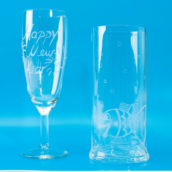 Weitere Ansicht: PEBARO 0357 - Glasritzen, Malset mit Gravierstift und Zubehör, Bastelset