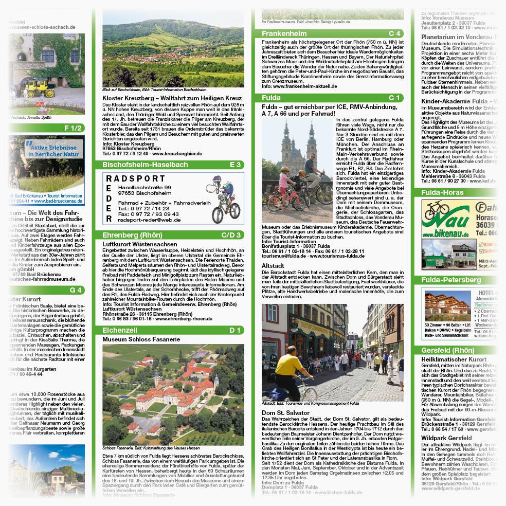 Weitere Ansicht: Rhön 1:100 000