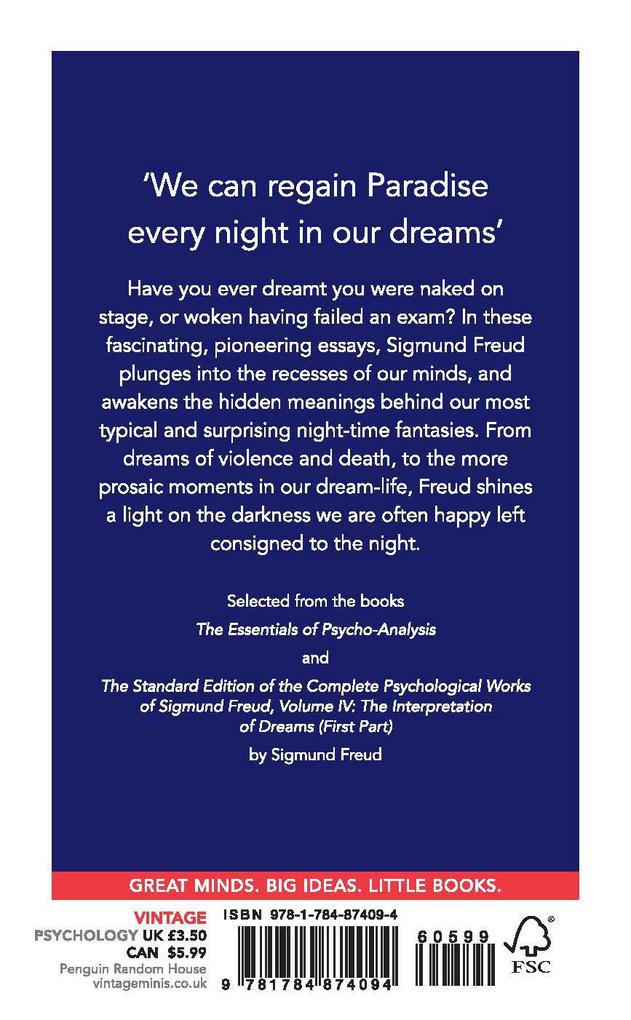 Weitere Ansicht: Dreams | Sigmund Freud