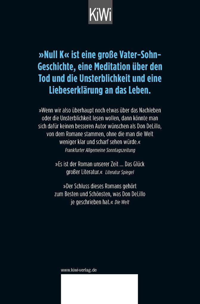 Weitere Ansicht: Null K | Don DeLillo