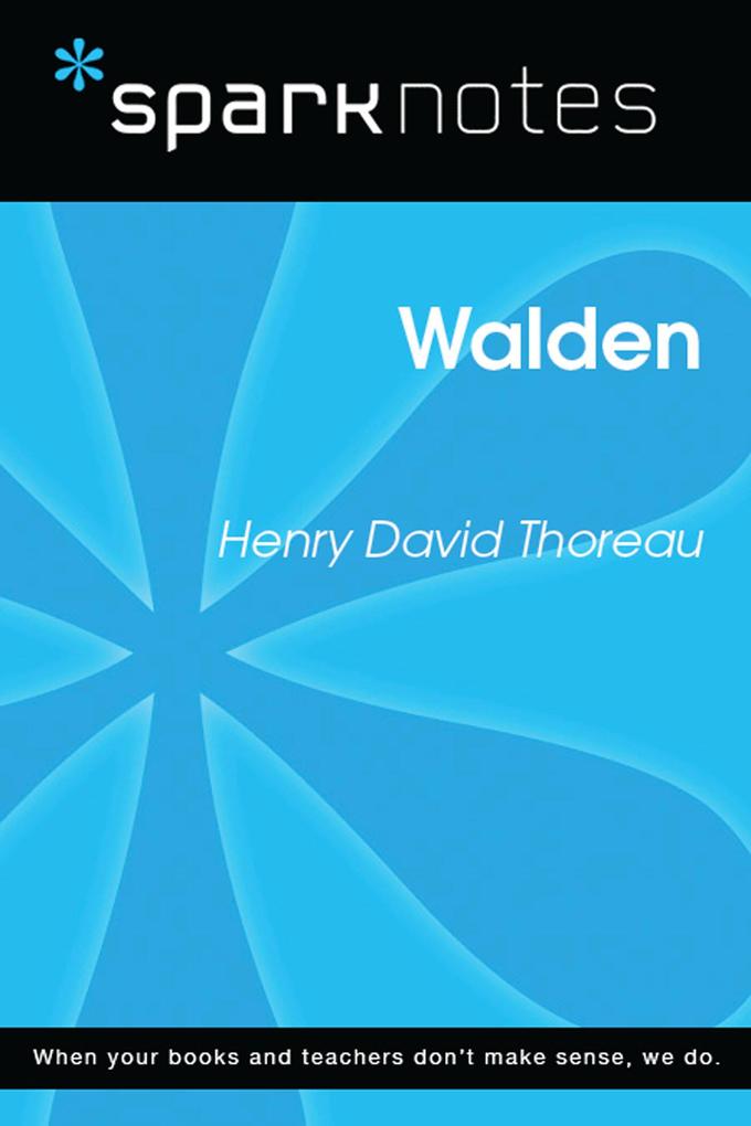 Produktbild: Walden (SparkNotes Literature Guide) | SparkNotes