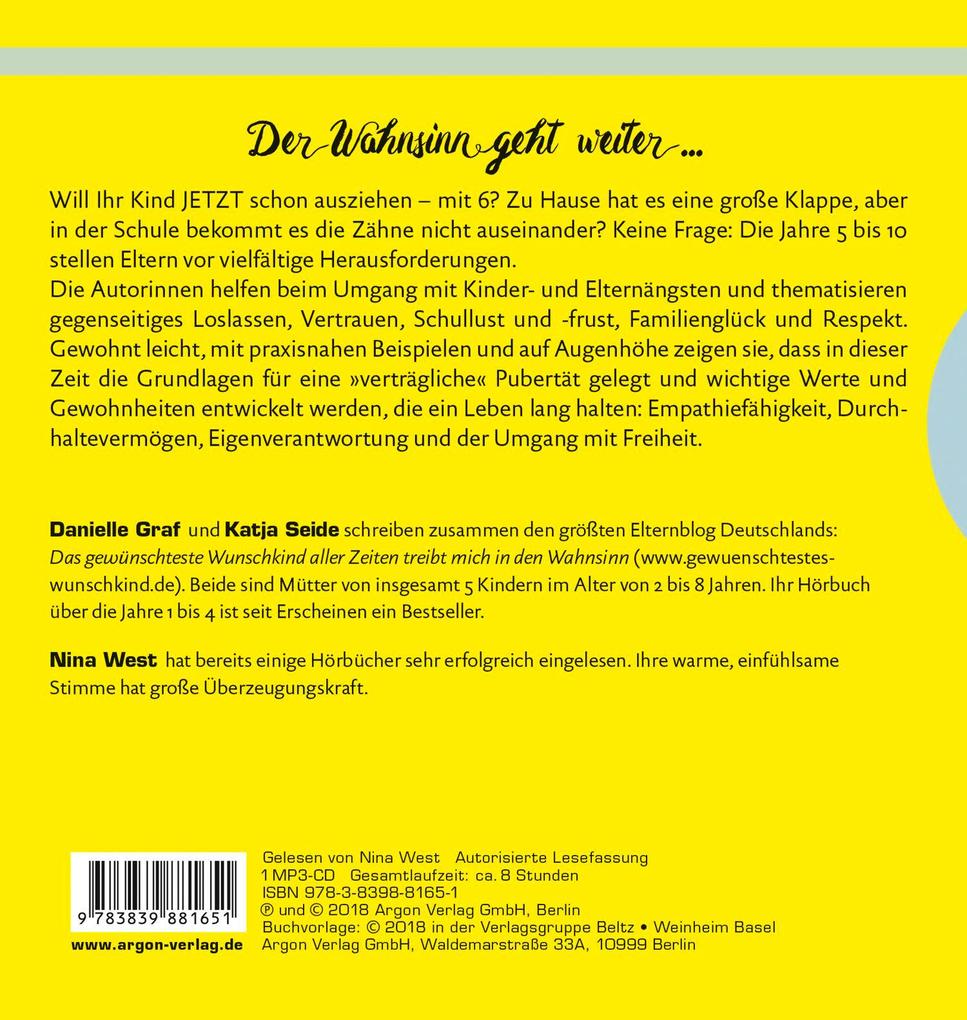 Weitere Ansicht: Das gewünschteste Wunschkind aller Zeiten treibt mich in den Wahnsinn | Danielle Graf, Katja Seide