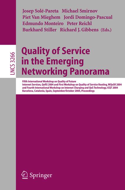 Weitere Ansicht: Quality of Service in the Emerging Networking Panorama
