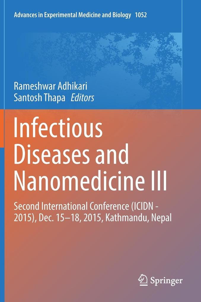 Produktbild: Infectious Diseases and Nanomedicine III