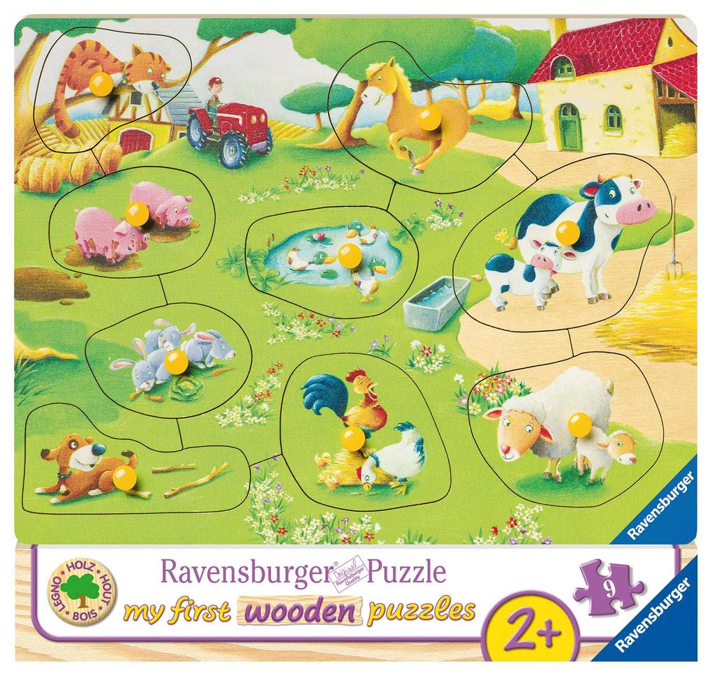 Produktbild: Kleiner Bauernhof. Puzzle 9 Teile