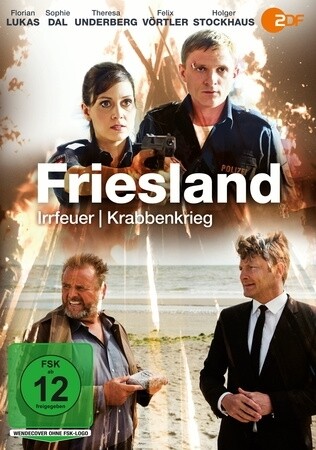 Friesland: Irrfeuer / Krabbenkrieg, 1 DVD als DVD