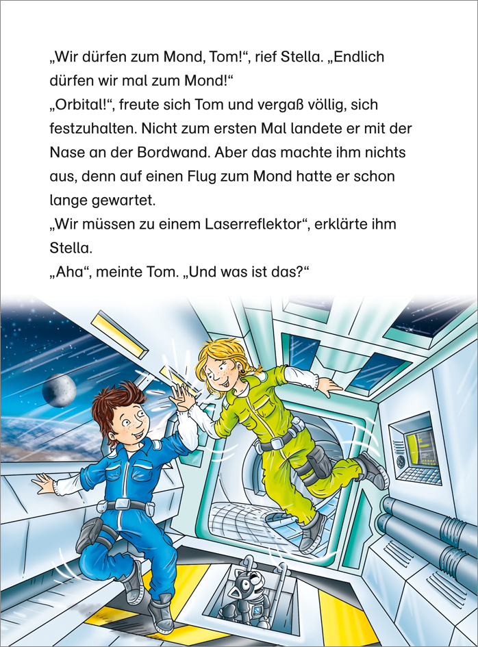 Weitere Ansicht: Der kleine Major Tom, Band 3: Die Mondmission | Bernd Flessner, Peter Schilling