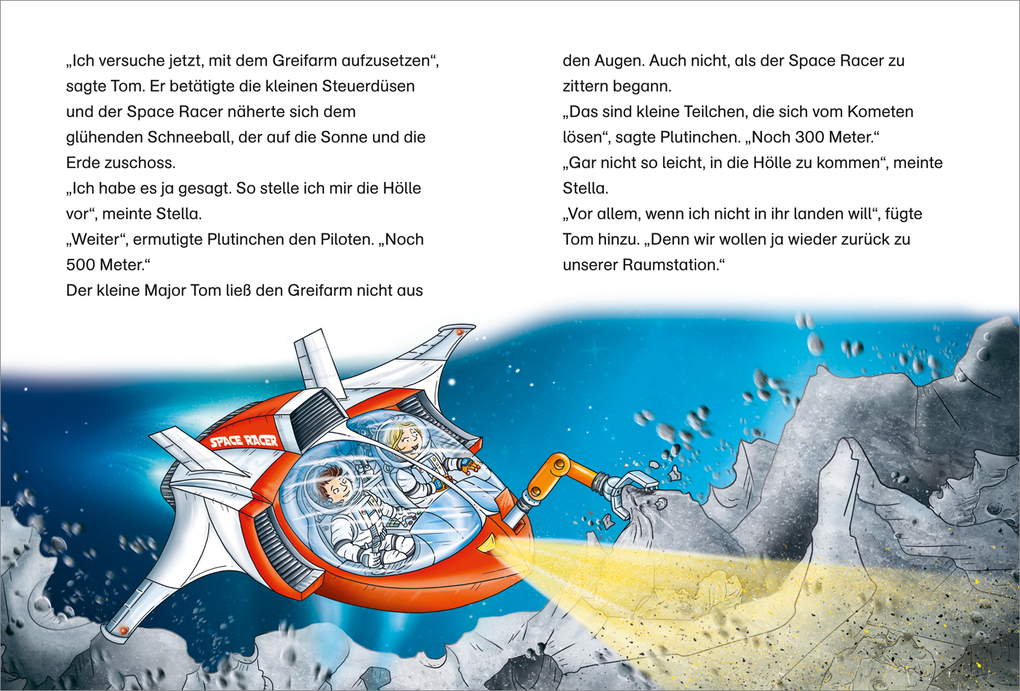 Weitere Ansicht: Der kleine Major Tom, Band 4: Kometengefahr | Bernd Flessner, Peter Schilling