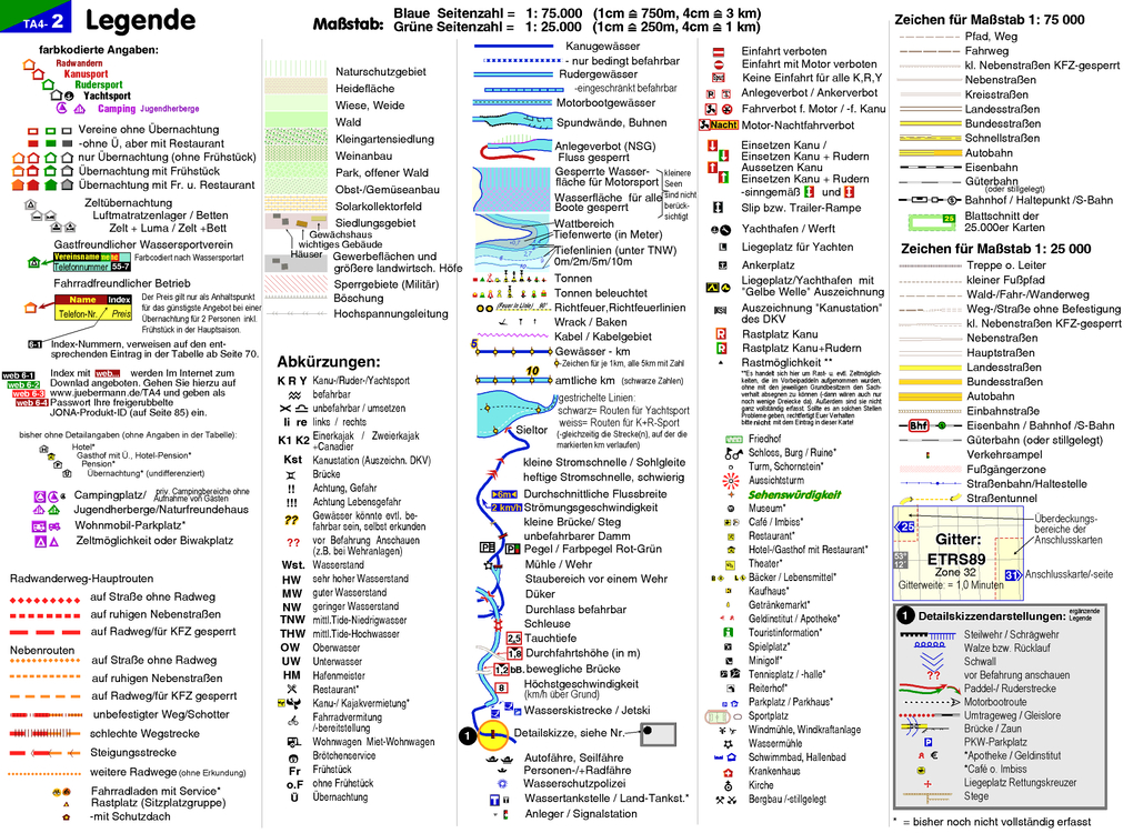 Weitere Ansicht: TourenAtlas 04. Oberweser-Leine Wasserwandern 1 : 75 000 | Erhard Jübermann