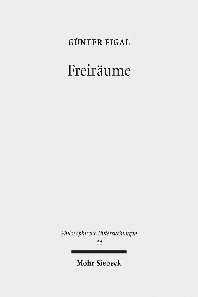 Produktbild: Freiräume | Günter Figal