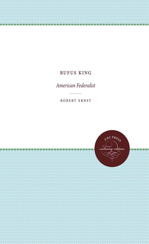 Produktbild: Rufus King | Robert Ernst