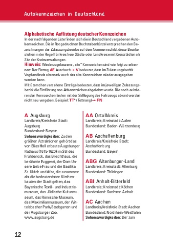 Weitere Ansicht: AvD: Auto-Kennzeichen | Alexandra Steiner