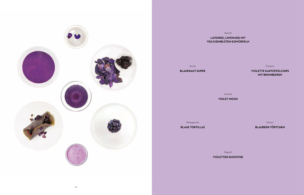 Weitere Ansicht: Kochen nach Farben. 12 Farben - 12 Menüs | Tatjana Reimann, Caro Mantke, Tim Schober