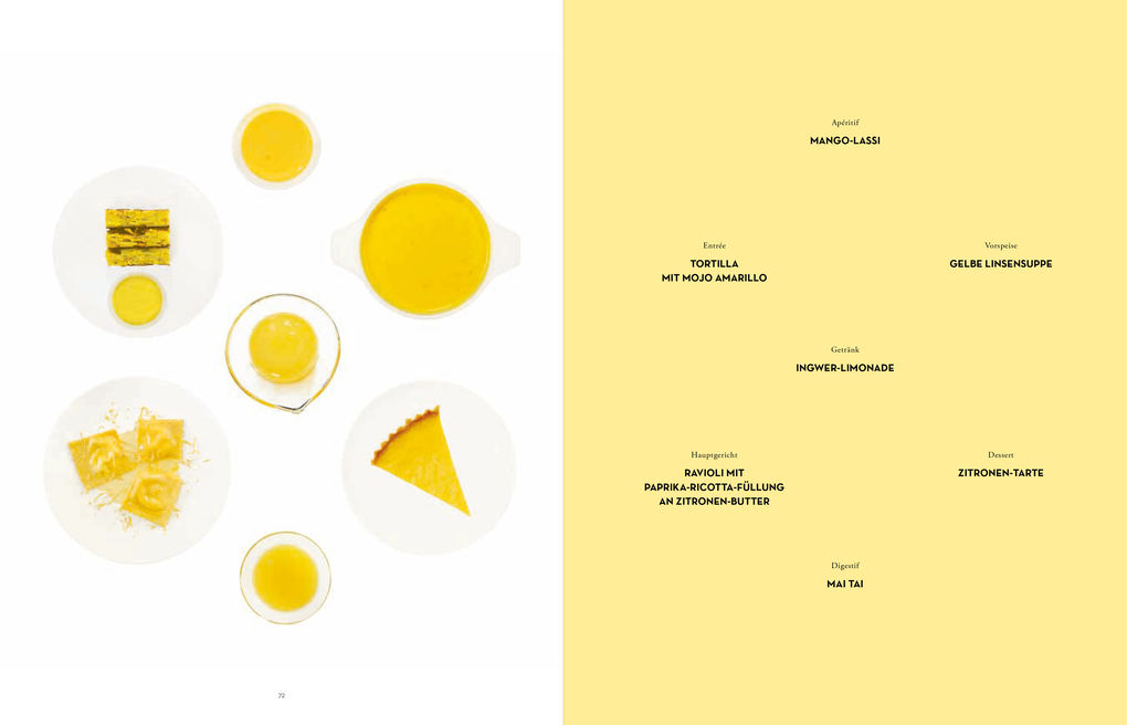 Weitere Ansicht: Kochen nach Farben. 12 Farben - 12 Menüs | Tatjana Reimann, Caro Mantke, Tim Schober